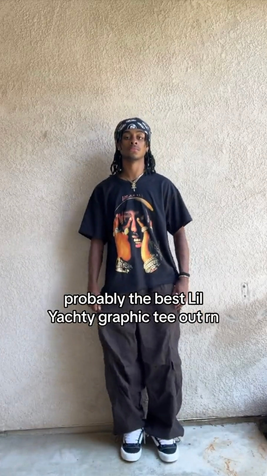 LIL YATCHY Boxy Vintage Shirt Graphic Tee Streetwear Y2K