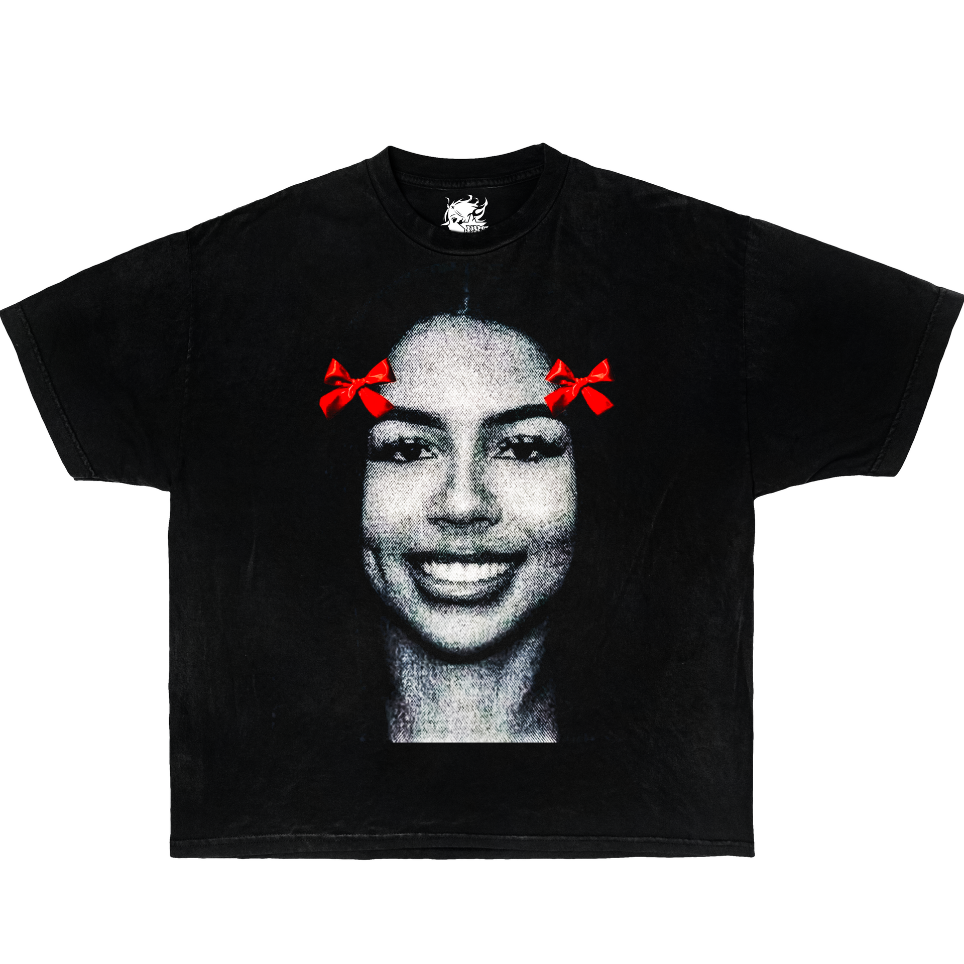 MARIAH THE SCIENTIST Vintage Boxy Shirt Graphic Tees Streetwear Y2K Washed Tshirt Oversized