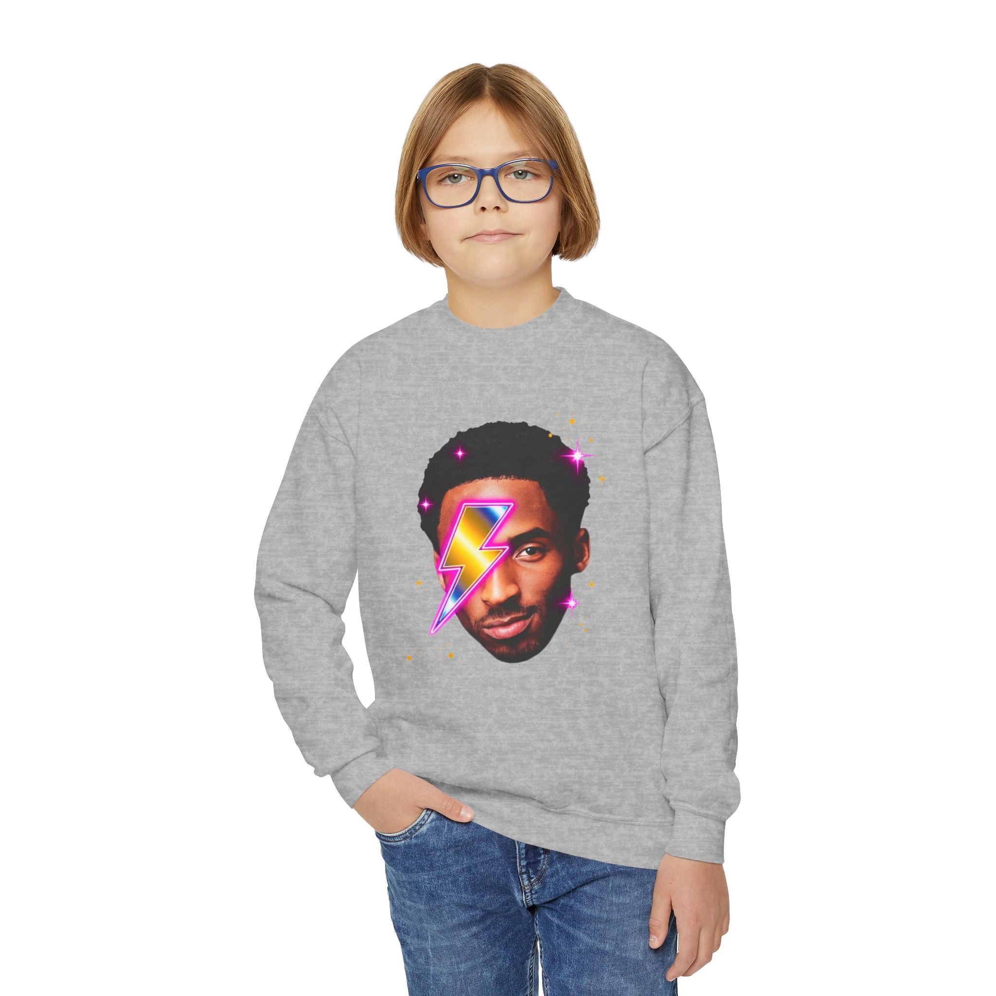 Youth Crewneck Sweatshirt - Pixie Sleeze