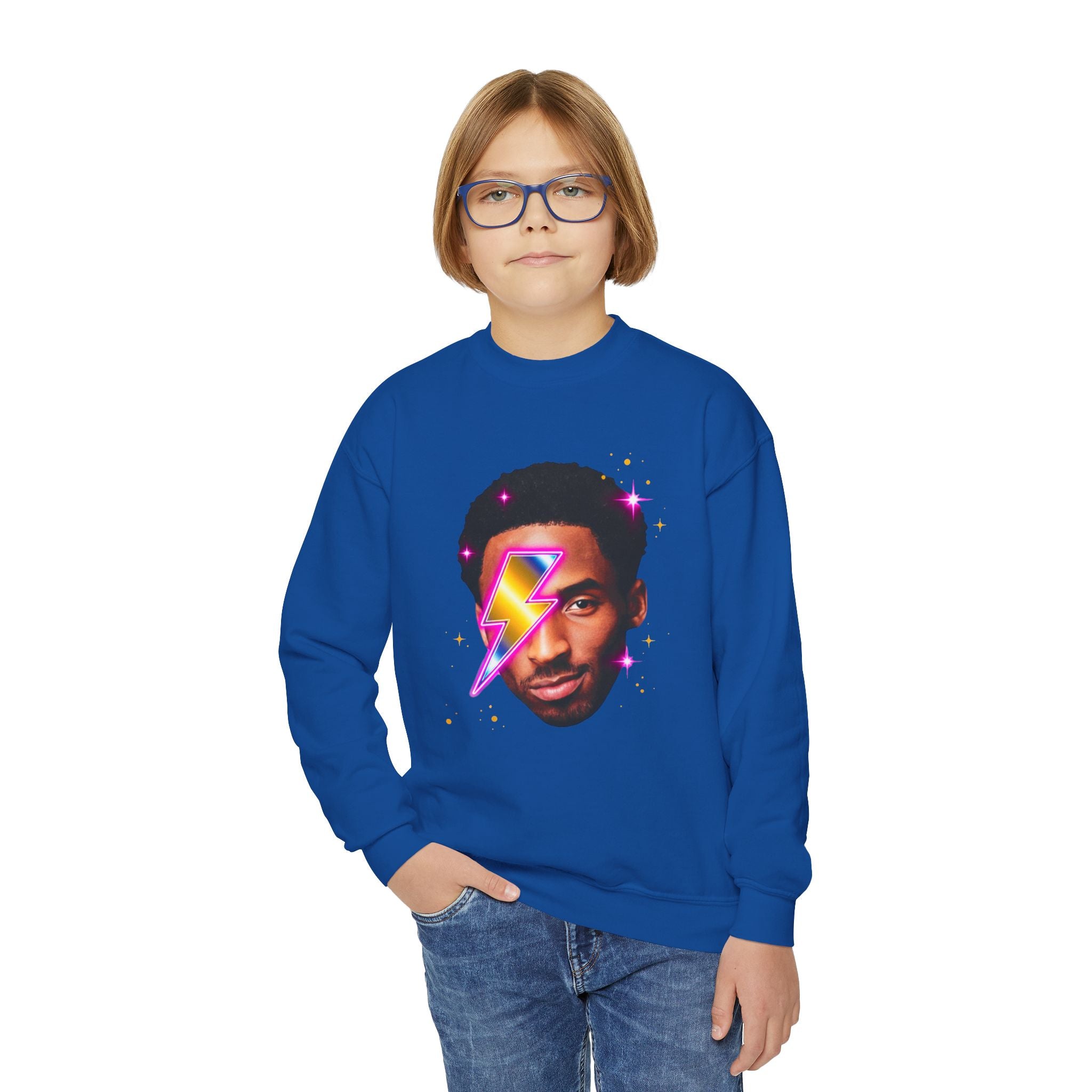 Youth Crewneck Sweatshirt - Pixie Sleeze