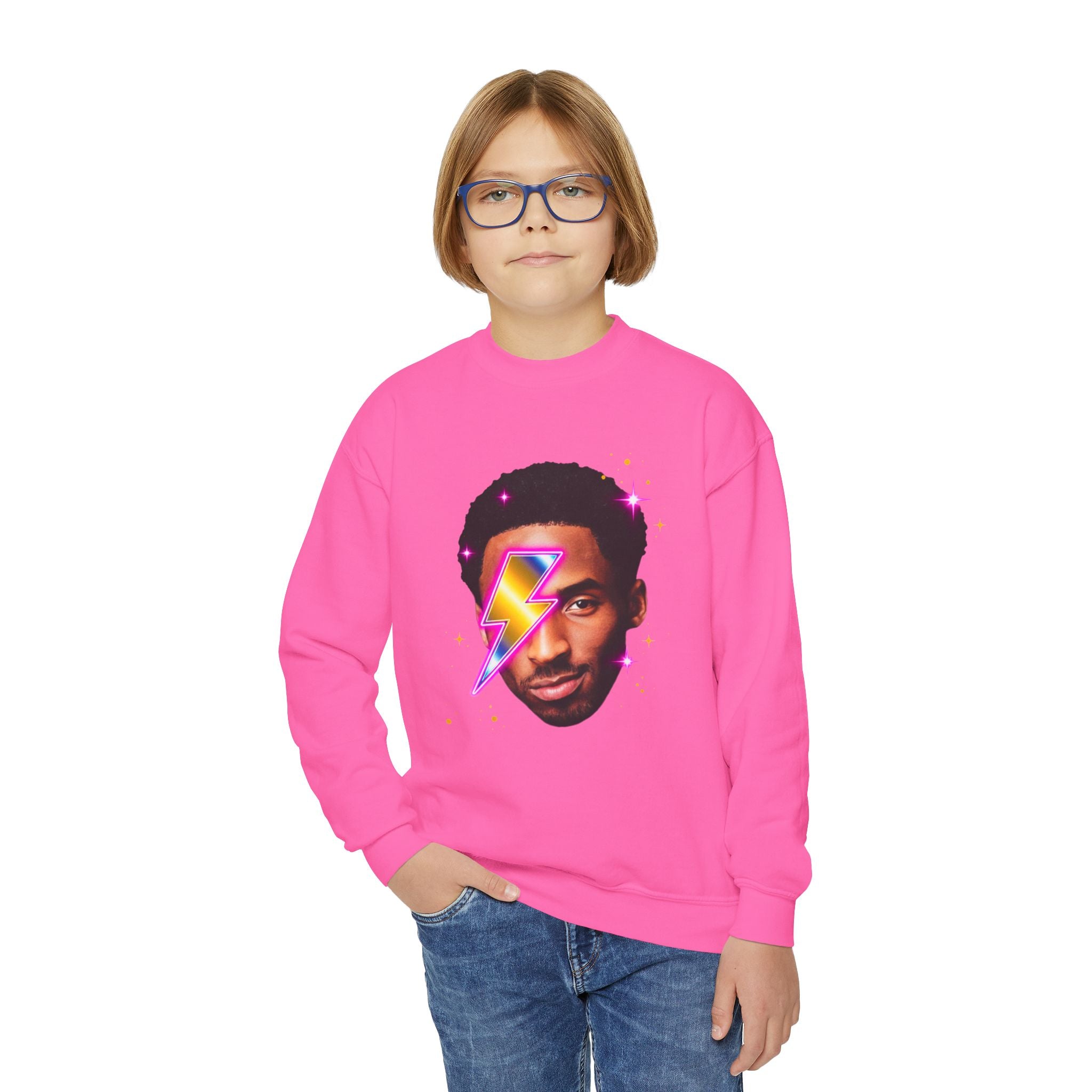 Youth Crewneck Sweatshirt - Pixie Sleeze