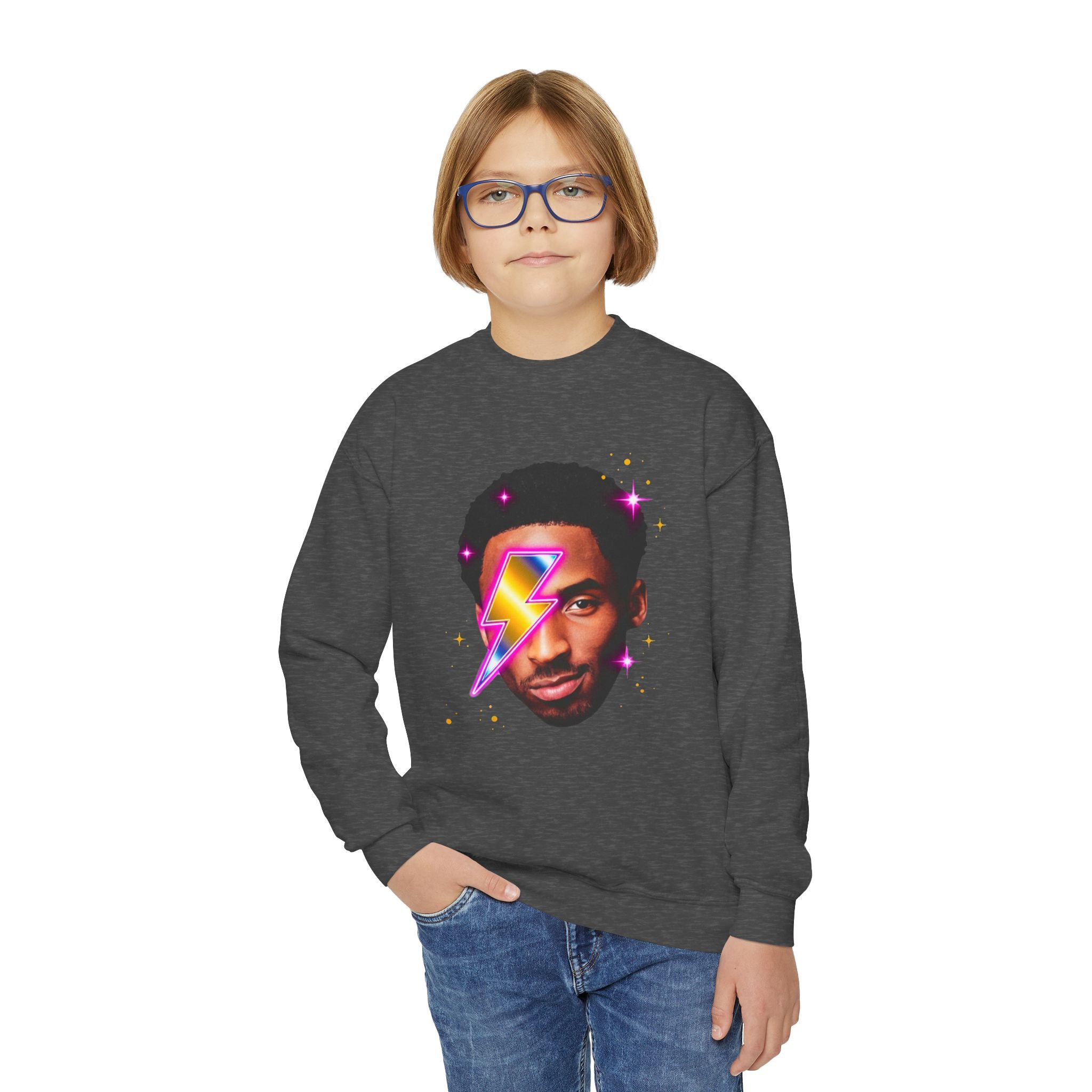 Youth Crewneck Sweatshirt - Pixie Sleeze