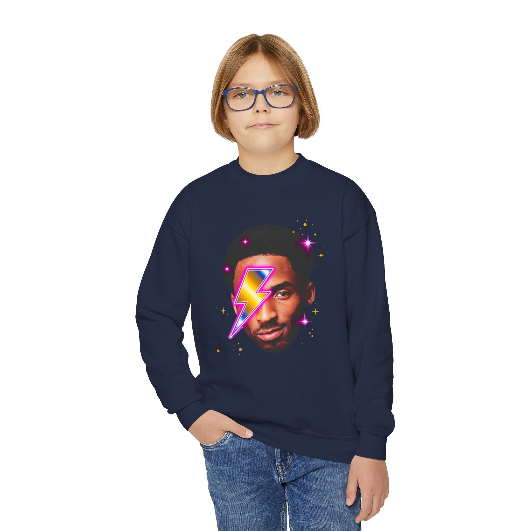 Youth Crewneck Sweatshirt - Pixie Sleeze