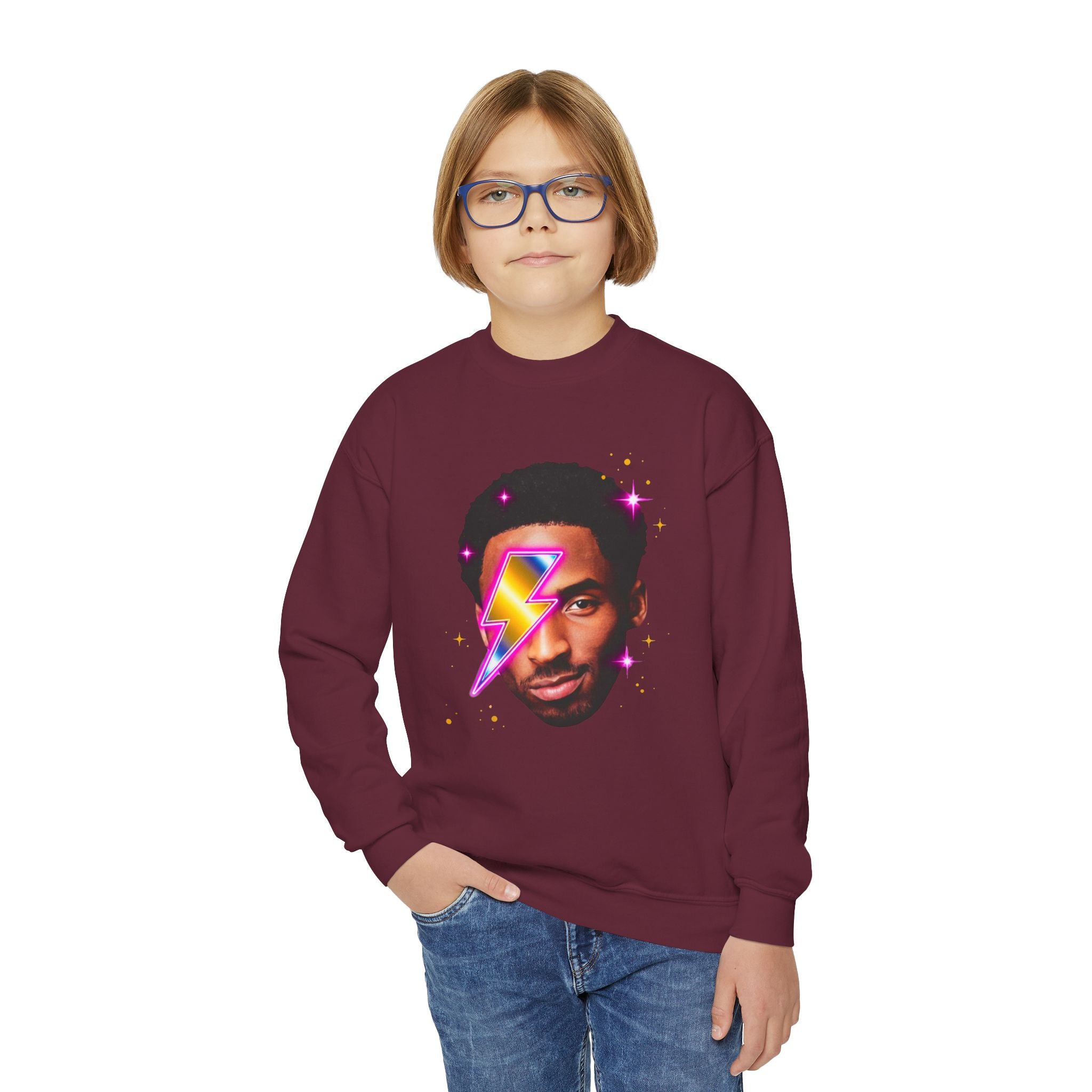 Youth Crewneck Sweatshirt - Pixie Sleeze