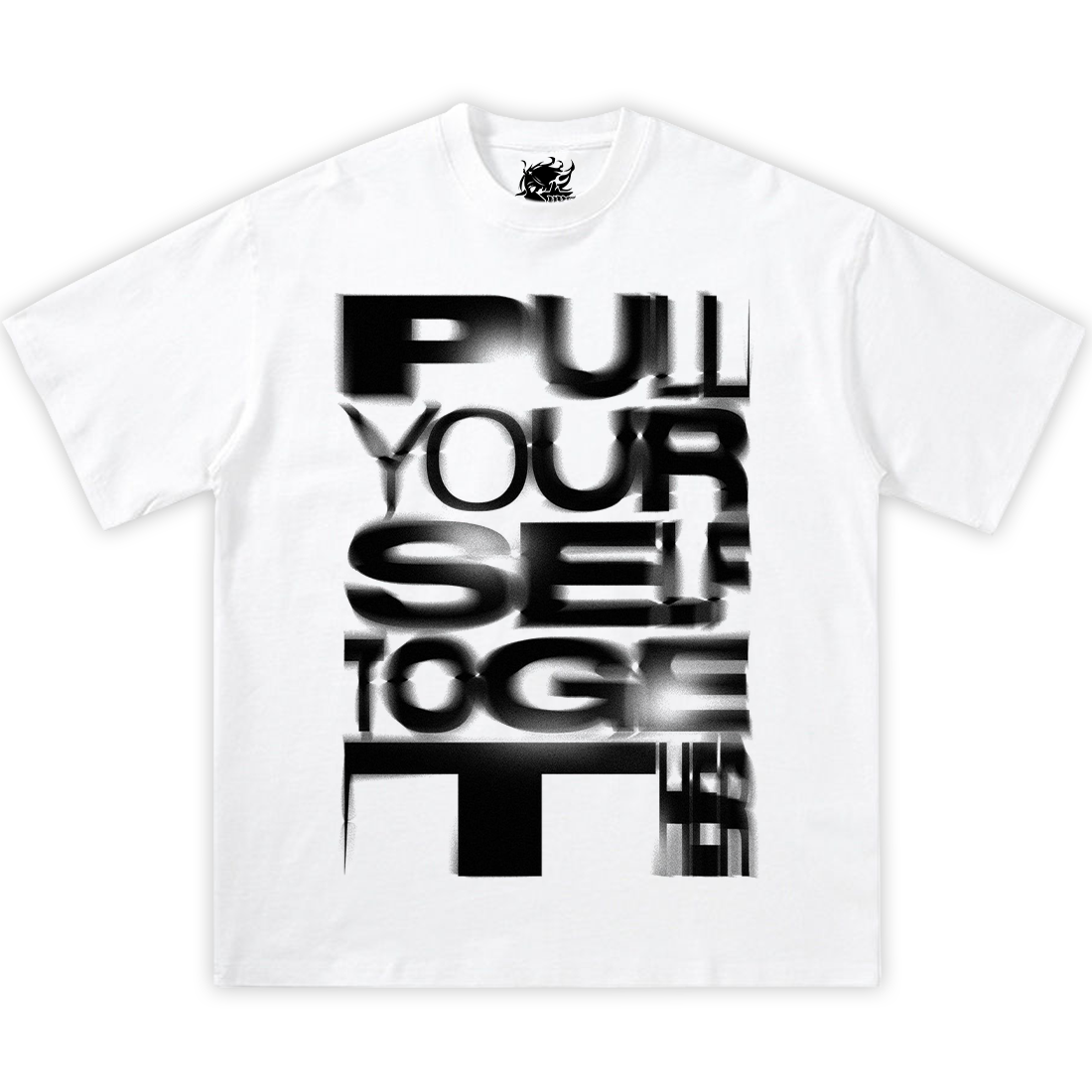 PULL URSELF TOGETHER  Boxy Vintage Shirt Graphic Tee Streetwear Y2K