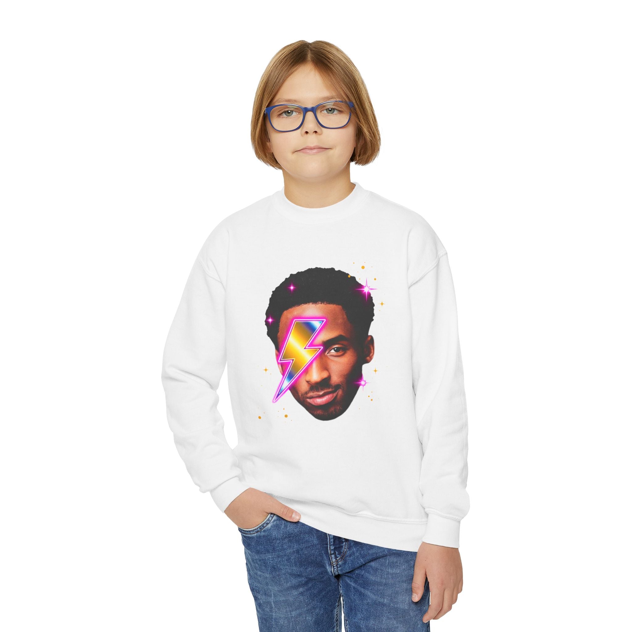 Youth Crewneck Sweatshirt - Pixie Sleeze