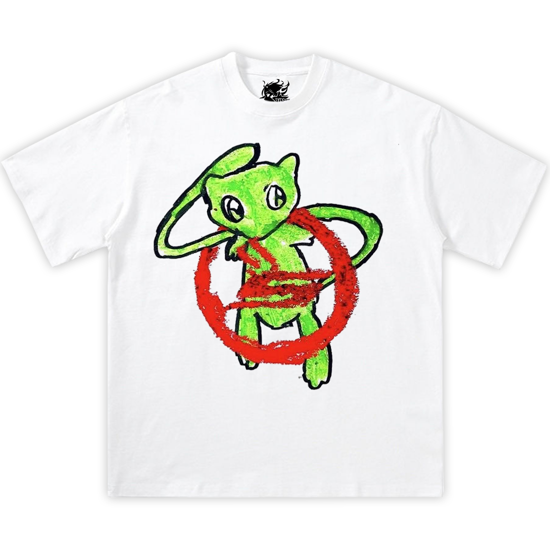 MEW Boxy Vintage Shirt Graphic Tee Streetwear Y2K