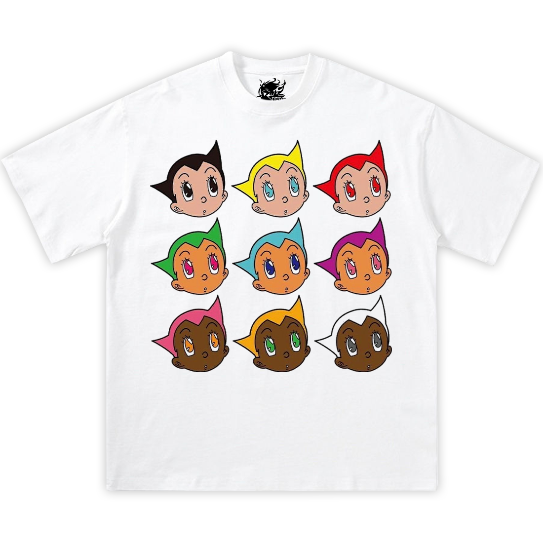 ASTRO MULTIVERSE Boxy Vintage Shirt Graphic Tee Streetwear Y2K