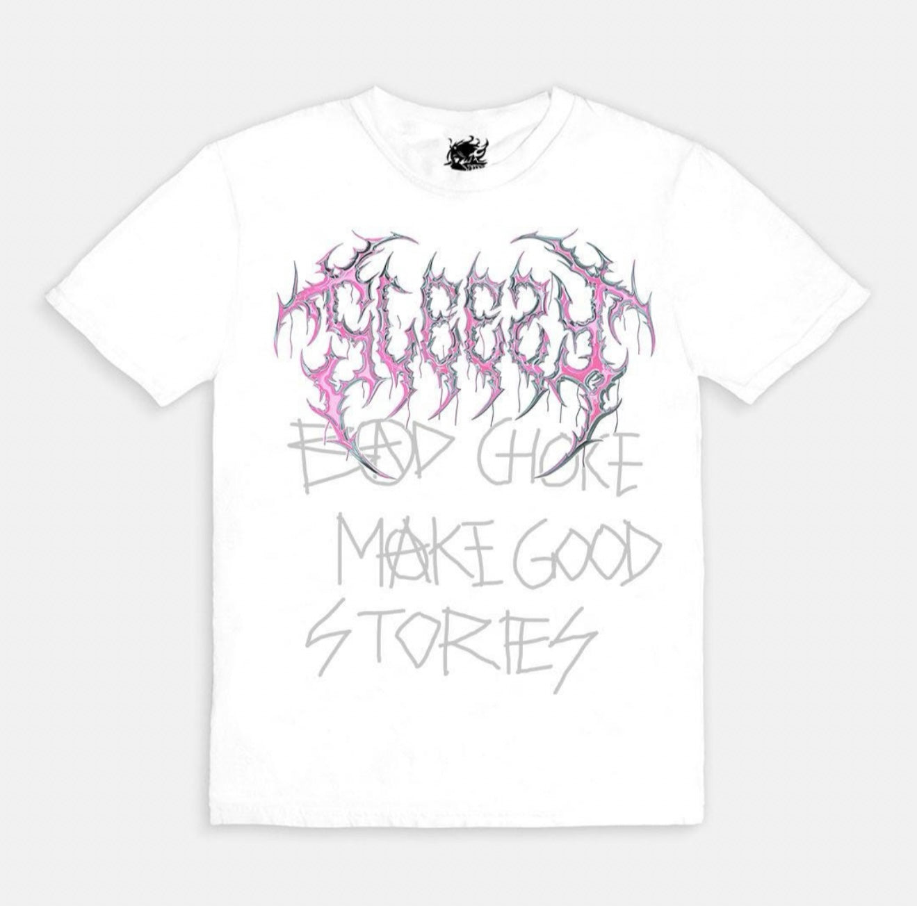 SLEEZY CHOICES Boxy Vintage Shirt Graphic Tee Streetwear Y2K