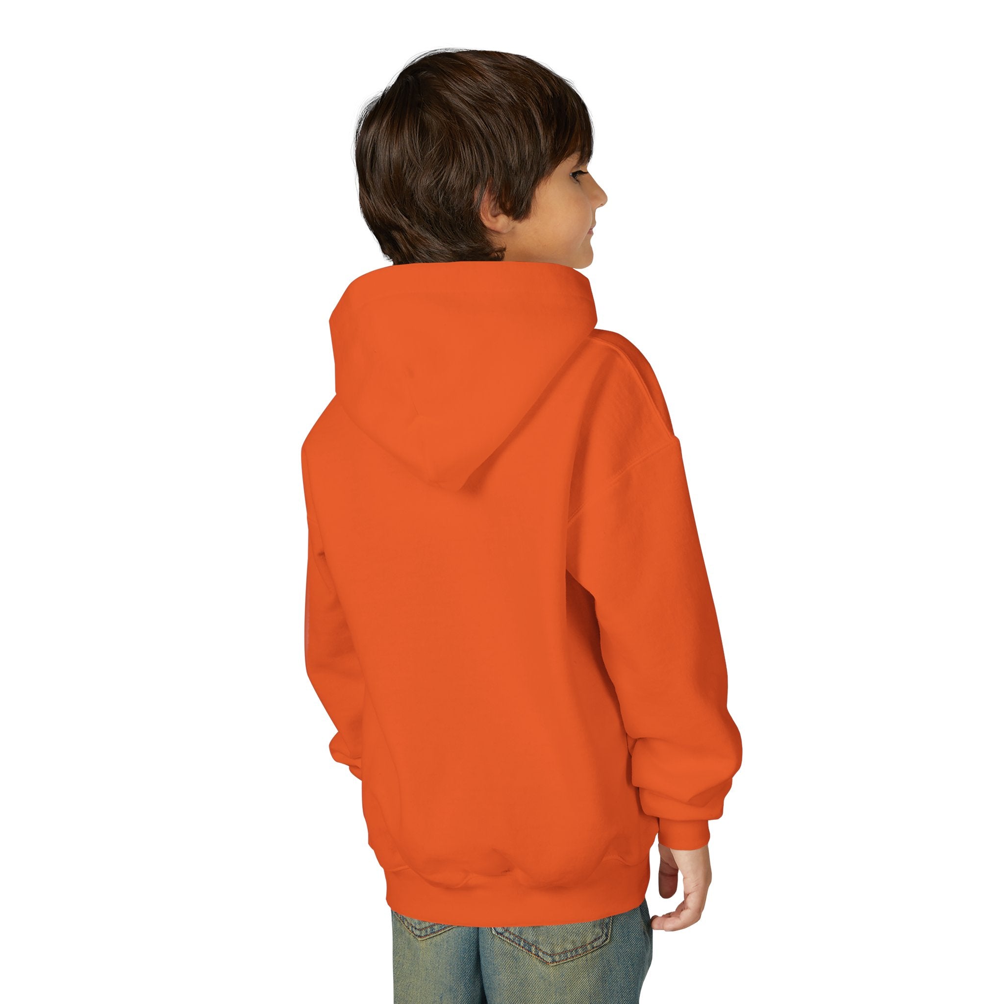 Youth Hoodie – Retro Lightning Face Graphic Pullover - Pixie Sleeze