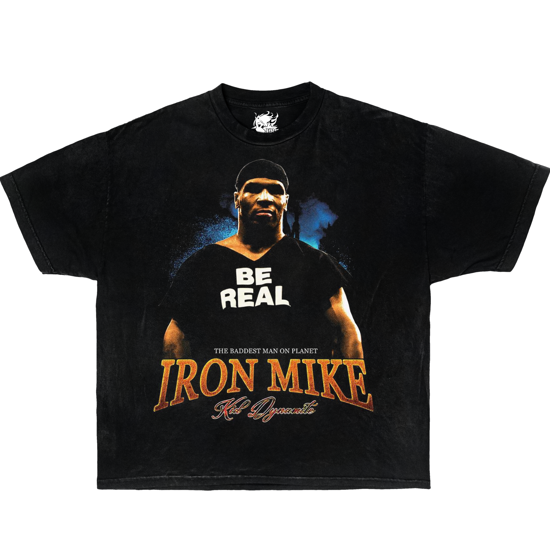 IRON MIKE TYSON Boxy Vintage Shirt Graphic Tee Streetwear Y2K