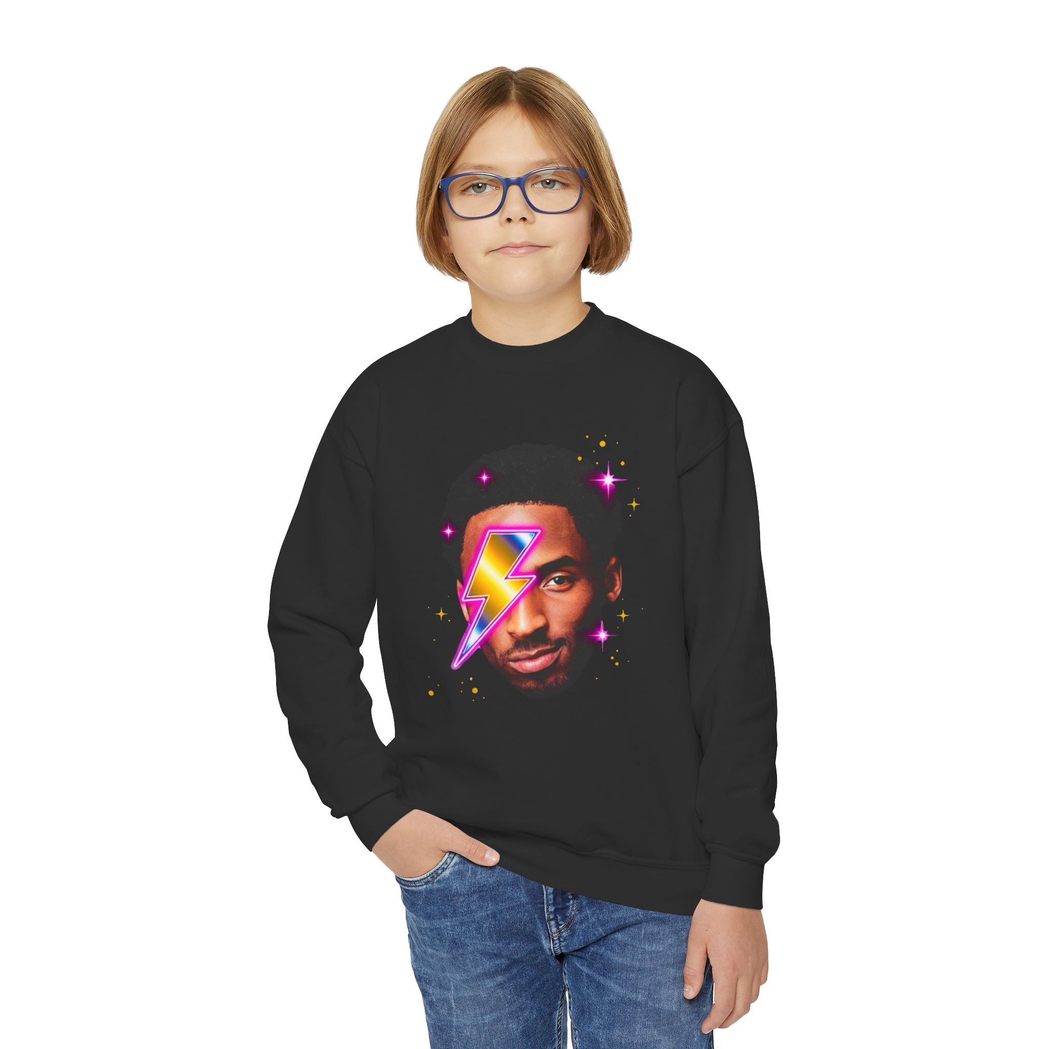 Youth Crewneck Sweatshirt - Pixie Sleeze