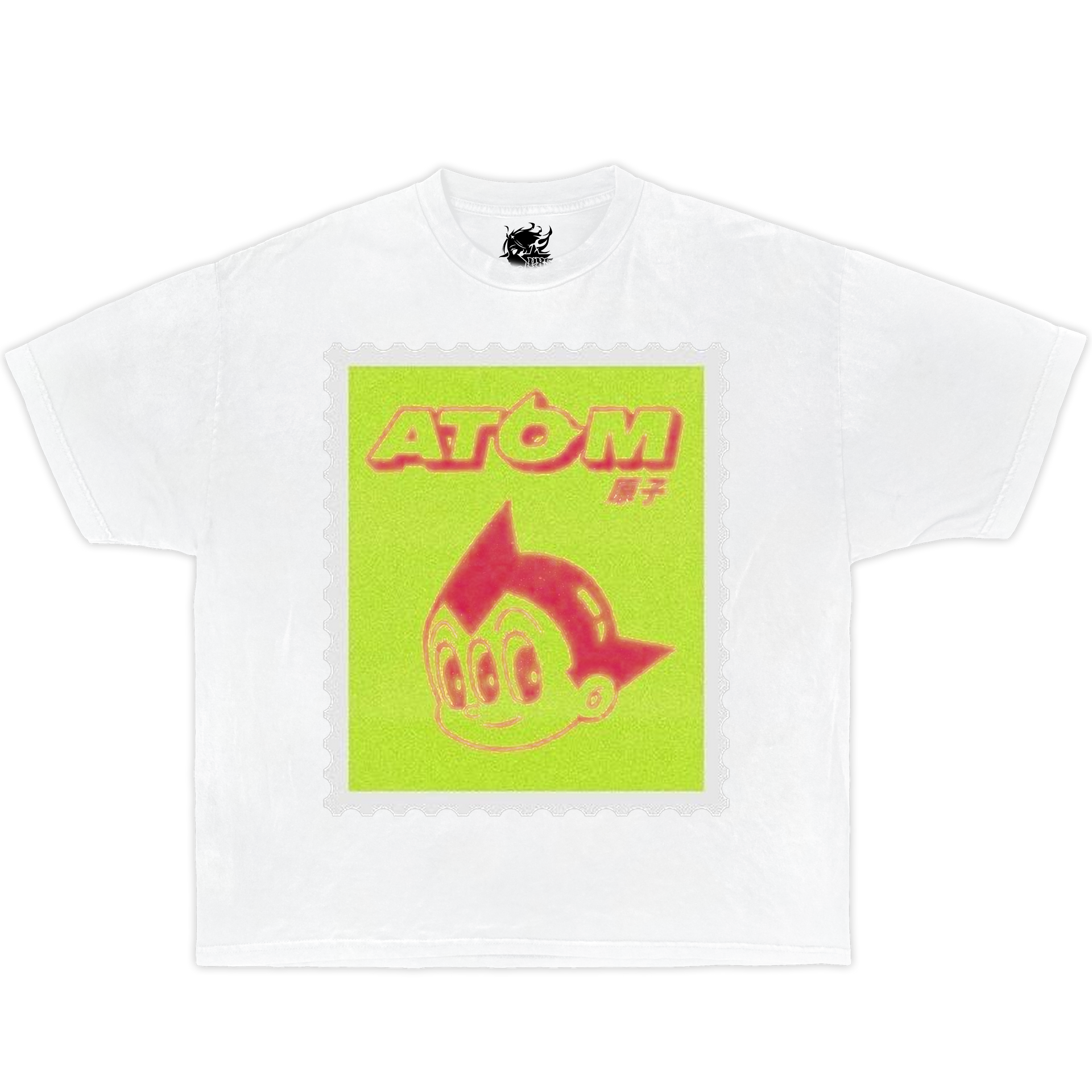 ASTRO LSD Boxy Vintage Shirt Graphic Cute Tees Streetwear Y2K