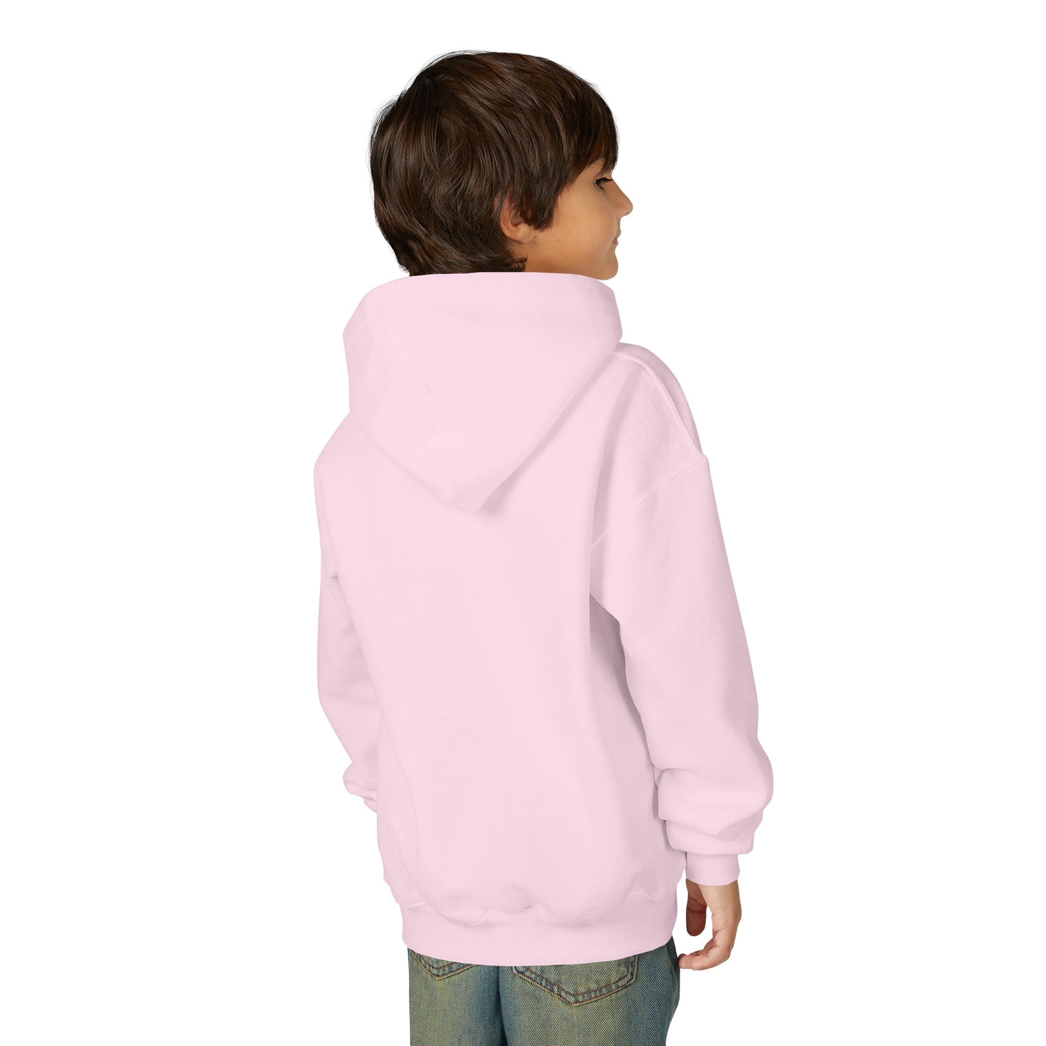 Youth Hoodie – Retro Lightning Face Graphic Pullover - Pixie Sleeze