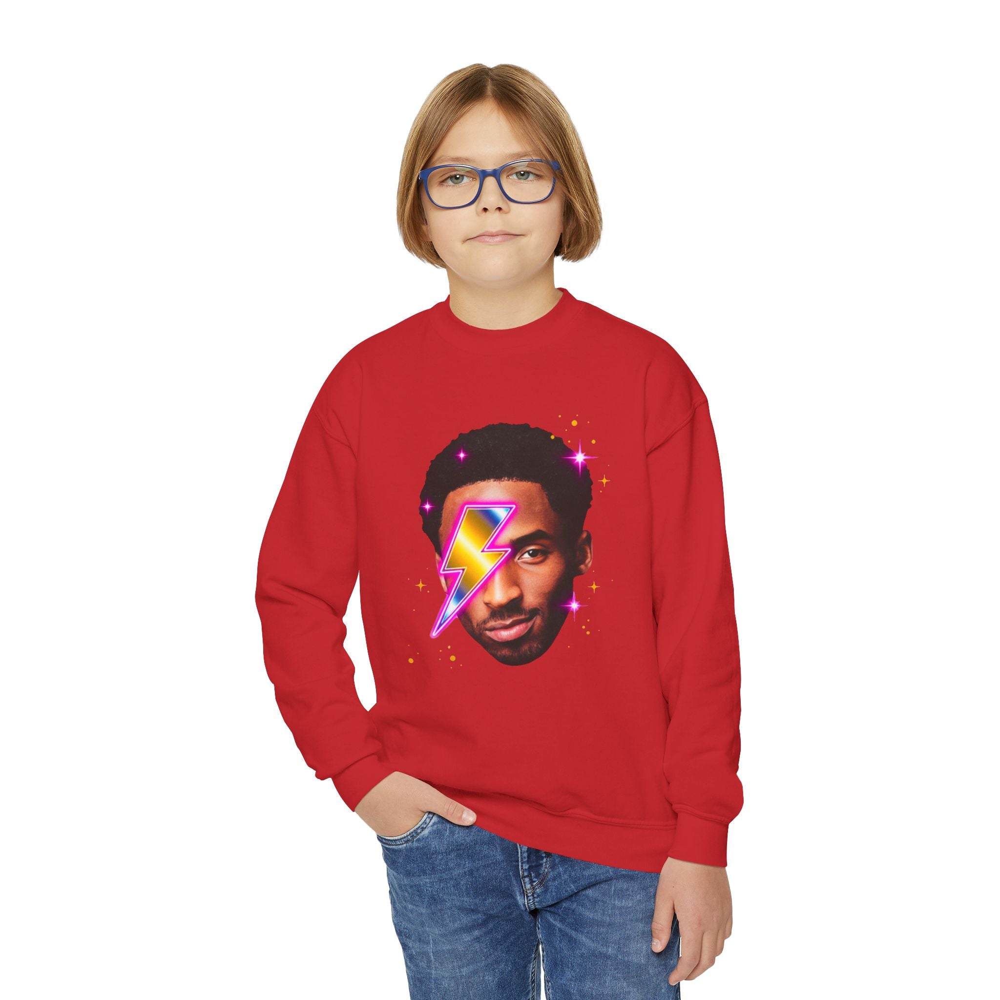 Youth Crewneck Sweatshirt - Pixie Sleeze