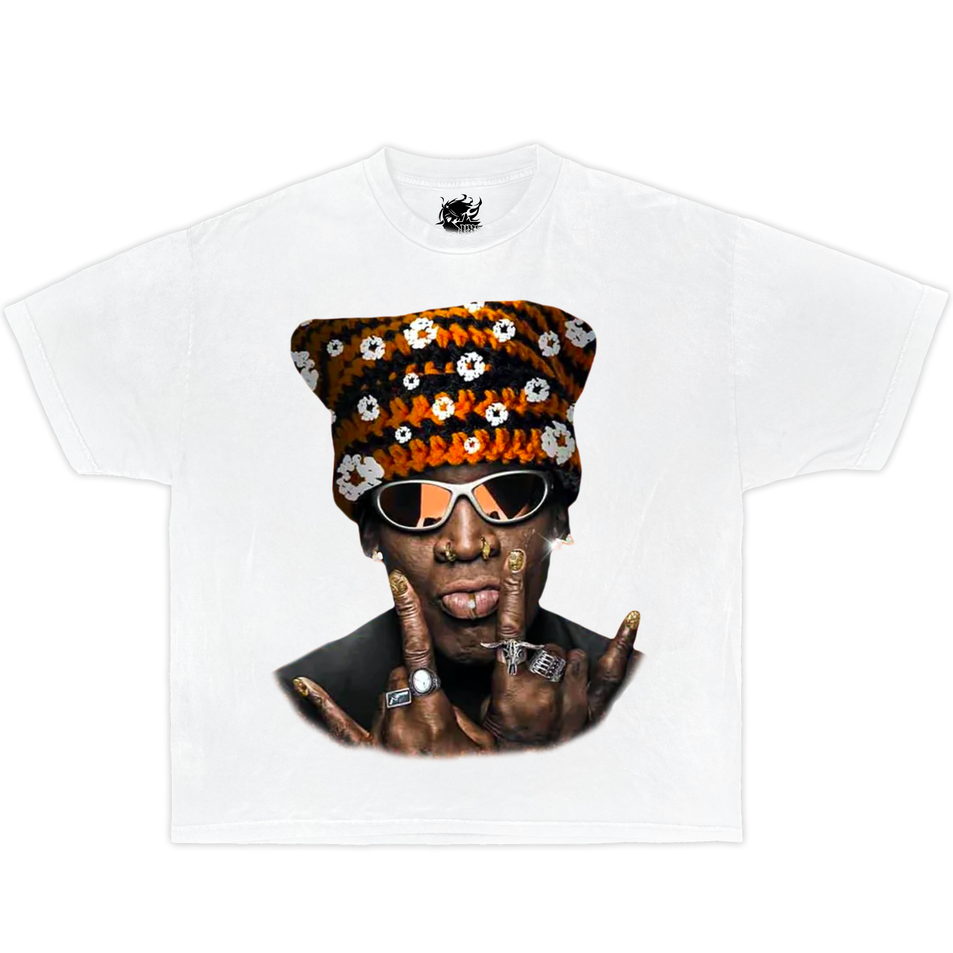 DENNIS RODMAN OG Boxy Vintage Shirt Graphic Tee Basketball Streetwear Y2KT