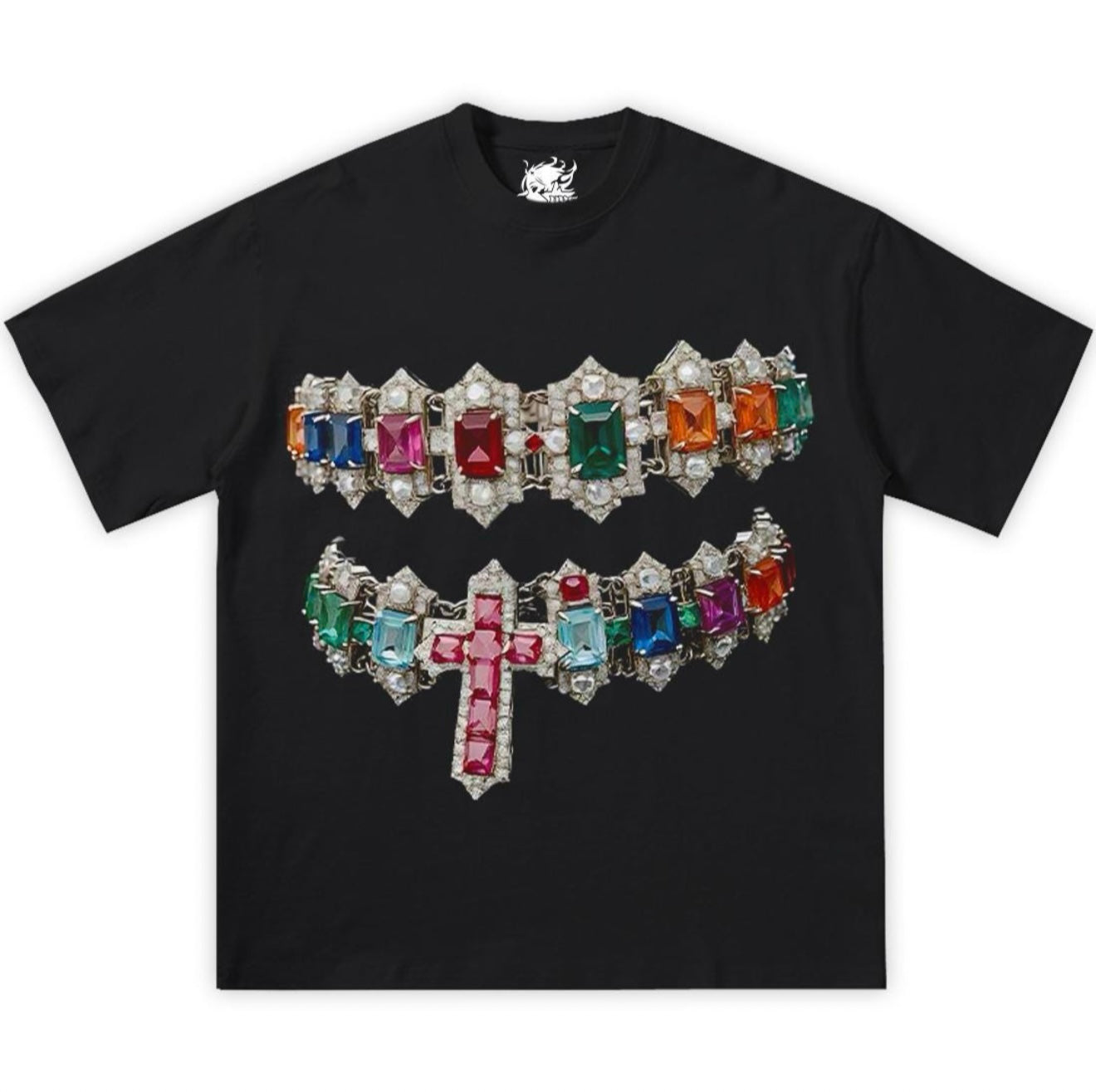 RUBY Boxy Vintage Shirt Graphic Tee Streetwear Y2K