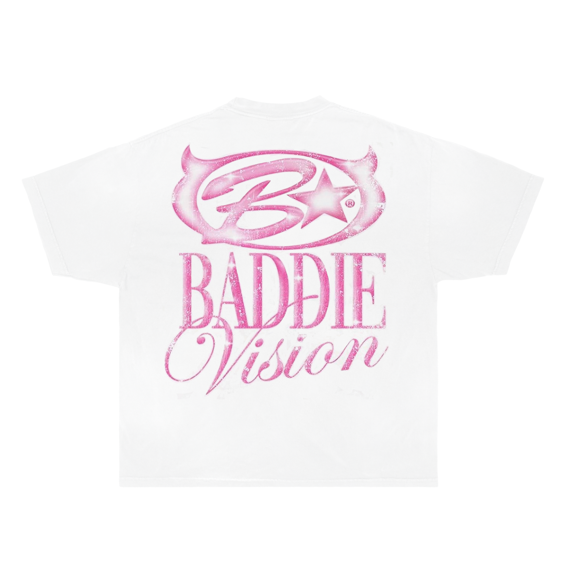 BADDIE VISION Boxy Shirt Boxy Vintage Shirt Graphic Tee Streetwear Y2K