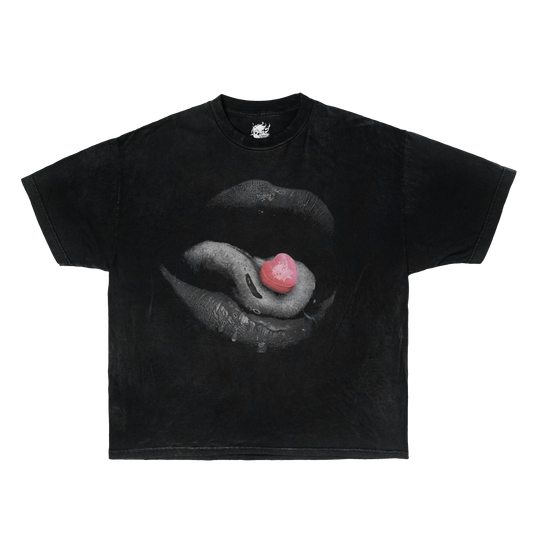 CANDY MOUTH GARMENT DYED BOXY SHIRT