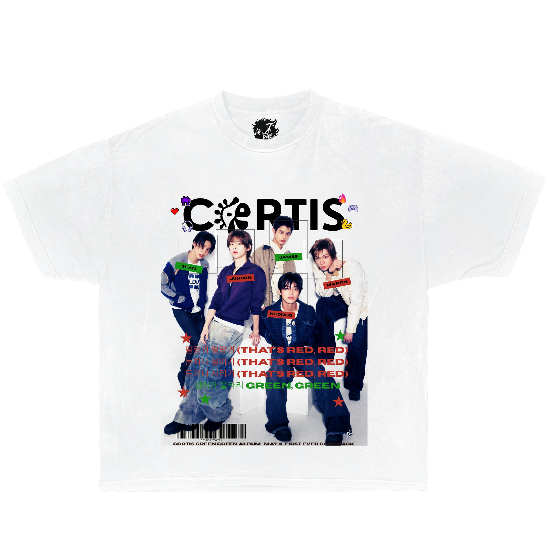 CORTIS Streetwear Graphic T-Shirt