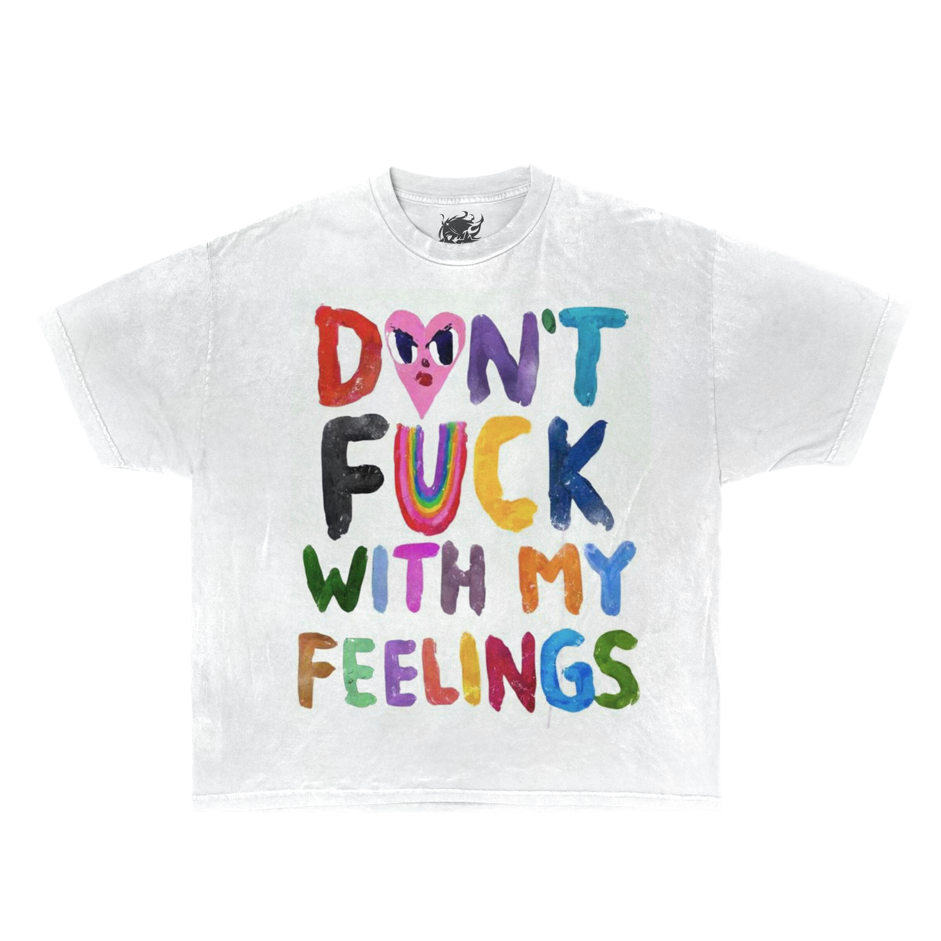 DFWMF Boxy Vintage Shirt Graphic Tee Streetwear Y2K