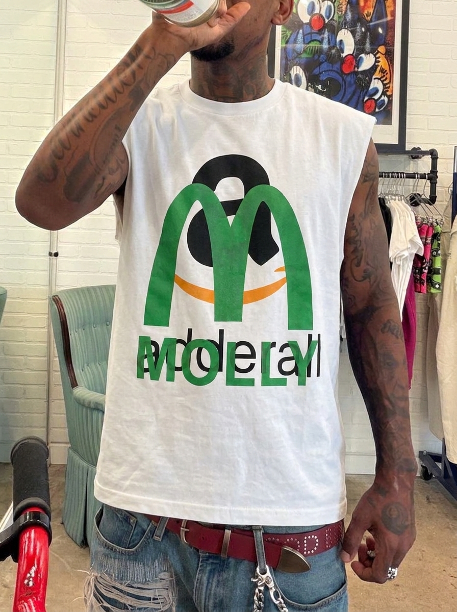 Drop the Addy Raw Edge Tank